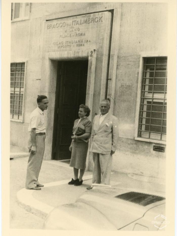 Bracco già Italmerck, filiale Roma, settembre 1952