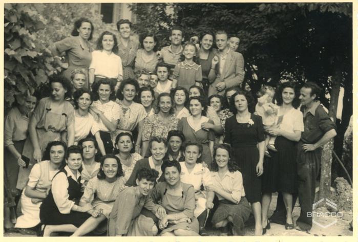 Le dipendenti della Italmerck S.A., anni '40
