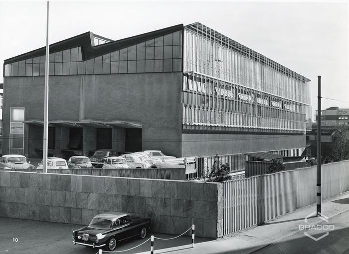 Padiglione confezionamento specialità medicinali e mensa aziendale, inizio anni '60