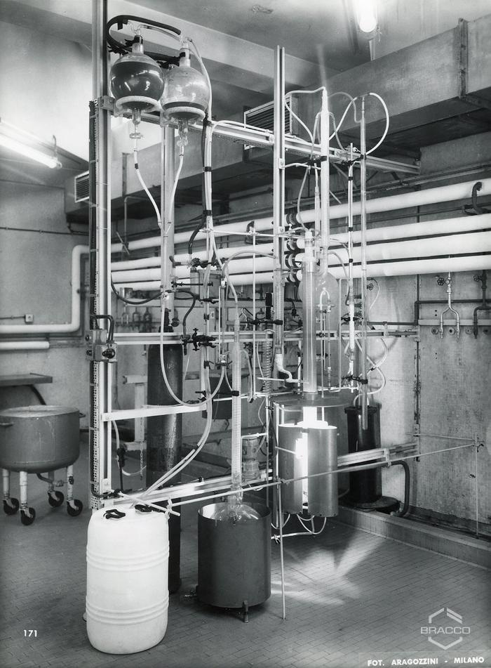 Impianti per la produzione sintetici, inizio anni '60