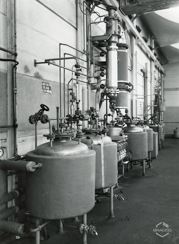 Impianti per la produzione sintetici, inizio anni '60