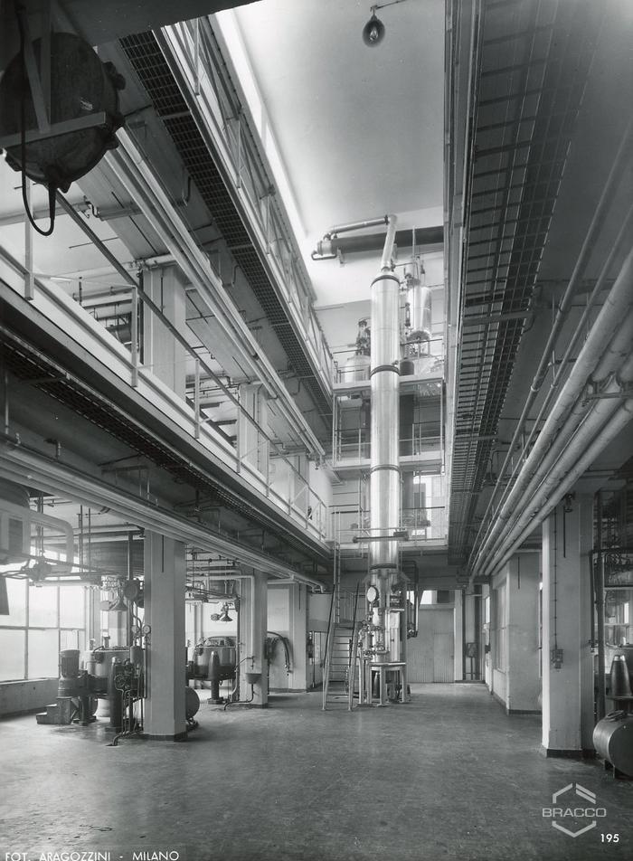 Produzione sintetici, inizio anni '60