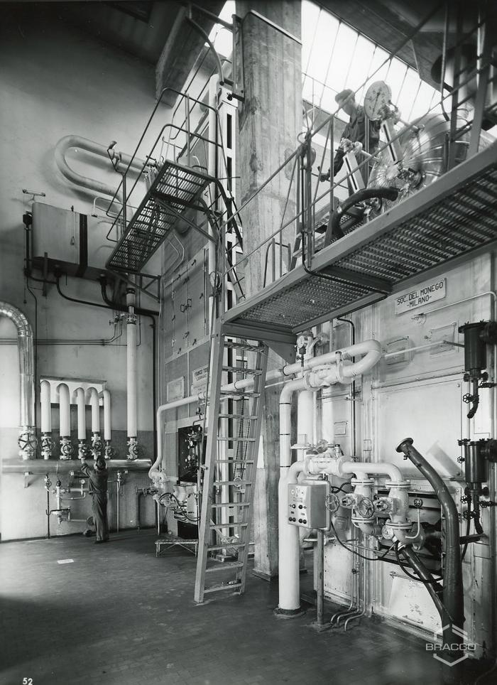Produzione sintetici, inizio anni '60