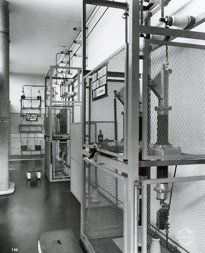 Impianti per la produzione sintetici, inizio anni '60