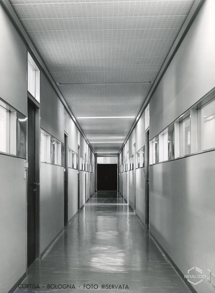 Interno, edificio Presidenza, anni '60