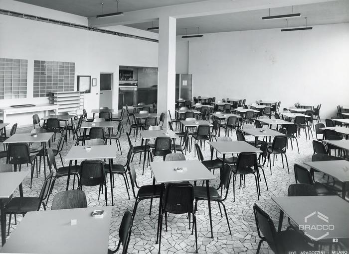Mensa aziendale Bracco, inizio anni '60