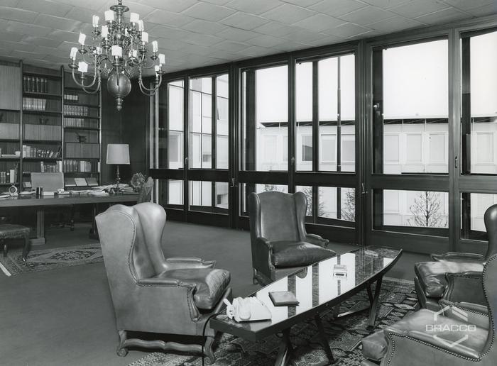Ufficio del Dott. Fulvio Bracco, anni '60