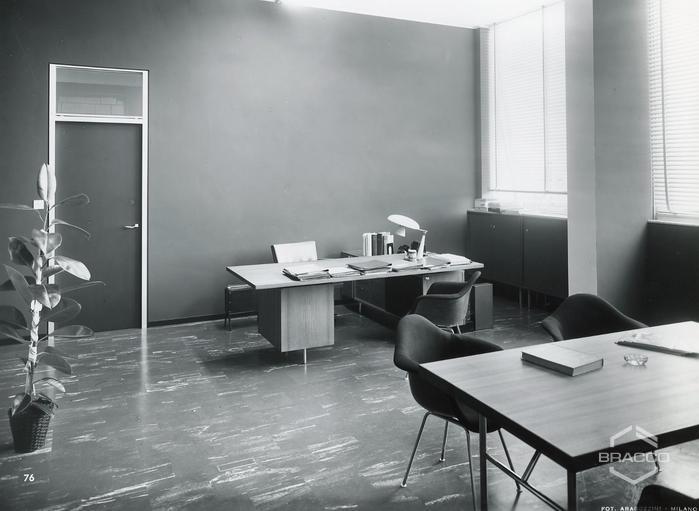 Edificio B14, ufficio dott.ssa Diana Bracco, inizio anni '60