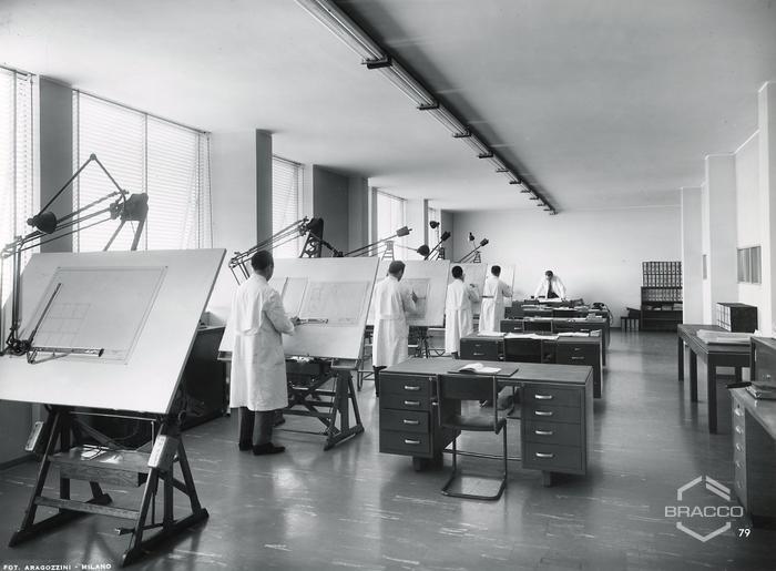 Ufficio tecnico, inizio anni '60