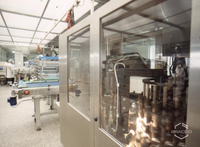 Impianti di produzione dei mezzi di contrasto Bracco, anni '90