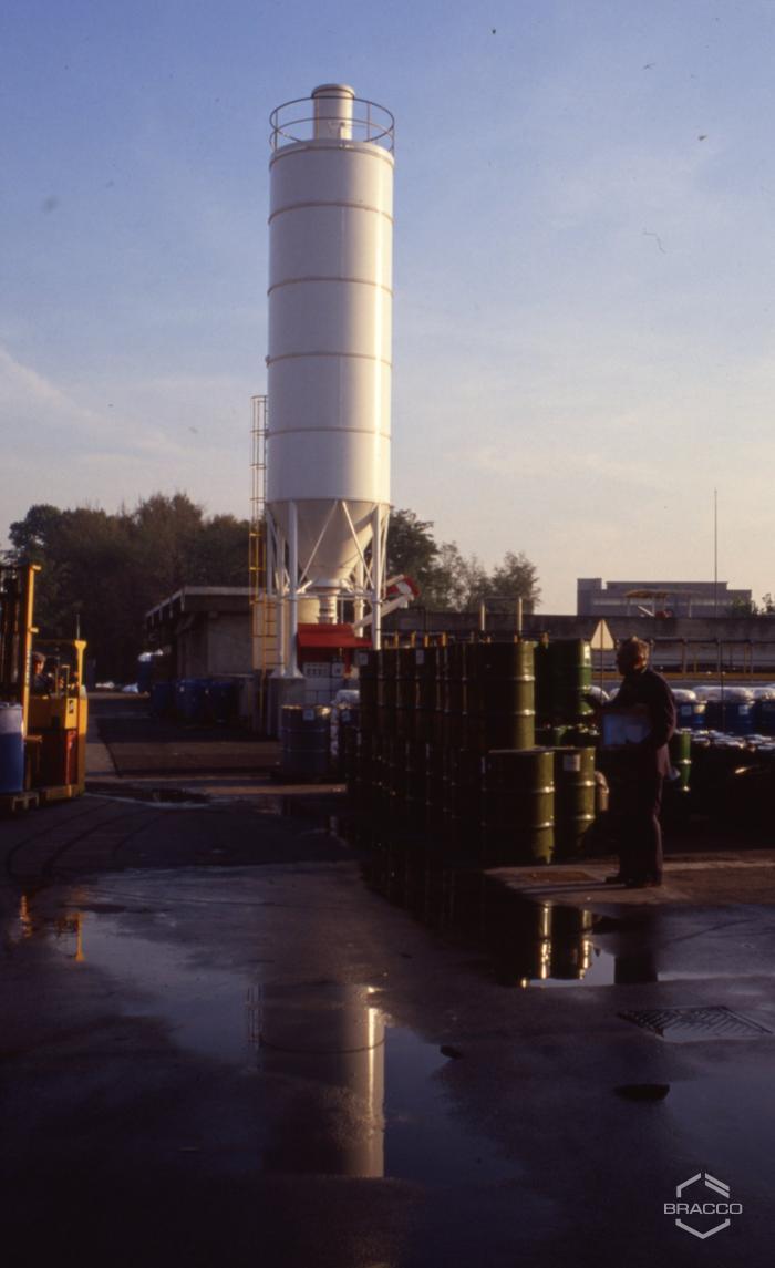 Impianti di produzione dei mezzi di contrasto Bracco, anni '90