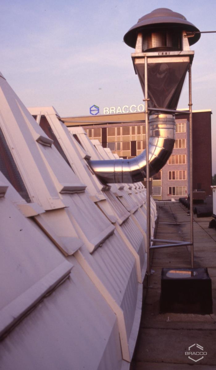 Impianti di produzione dei mezzi di contrasto Bracco, anni '90