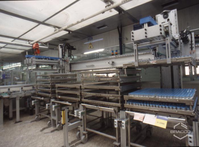 Impianti di produzione dei mezzi di contrasto Bracco, anni '90