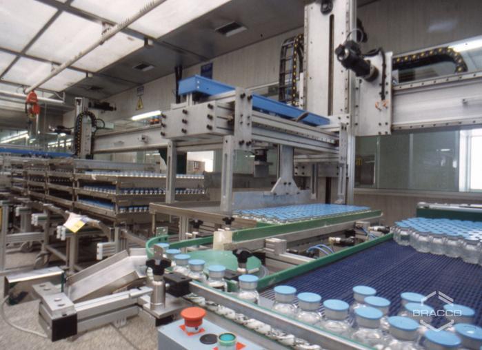 Impianti di produzione dei mezzi di contrasto Bracco, anni '90