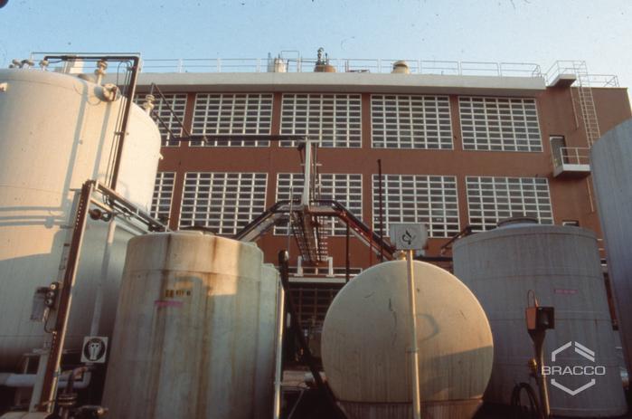 Impianti di produzione dei mezzi di contrasto Bracco, anni '90