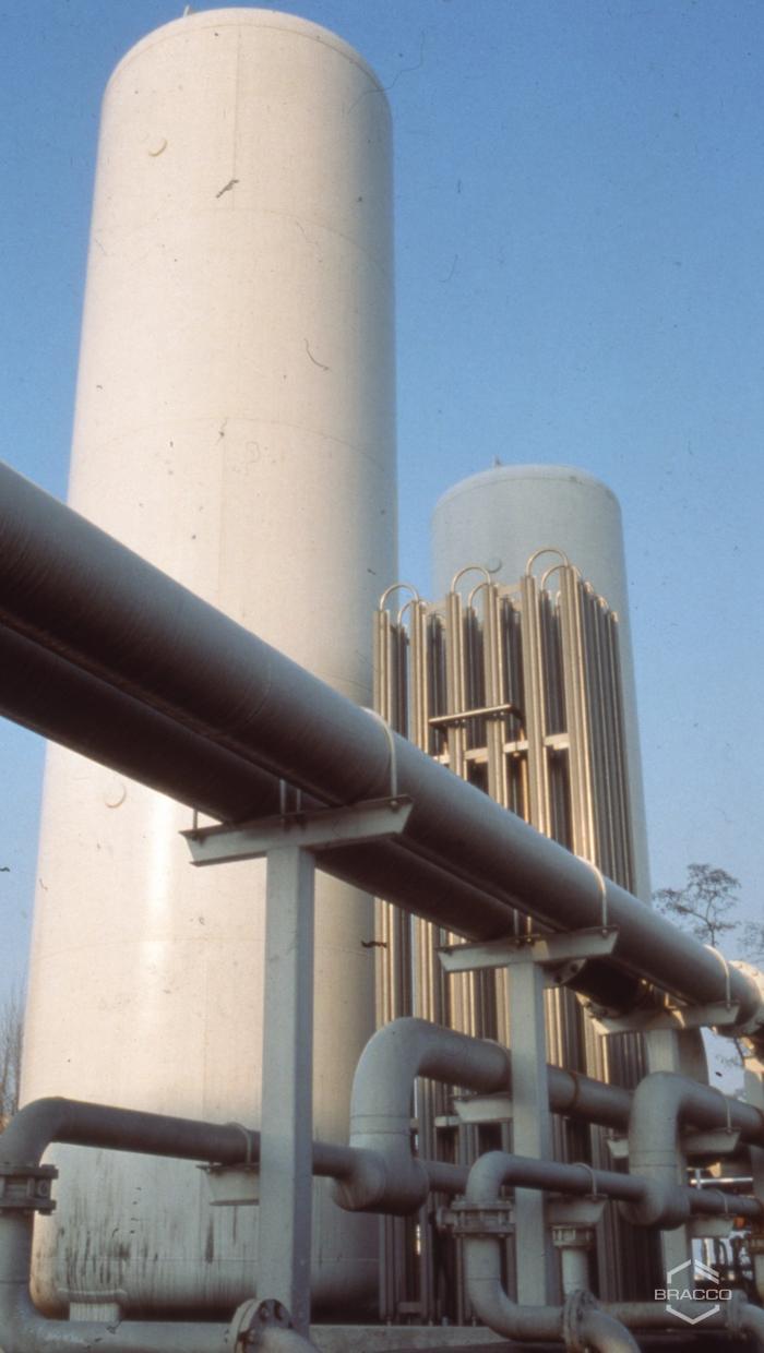 Impianti di produzione dei mezzi di contrasto Bracco, anni '90