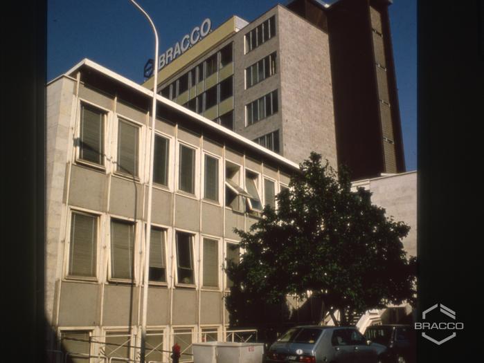 Impianti di produzione dei mezzi di contrasto Bracco, anni '90