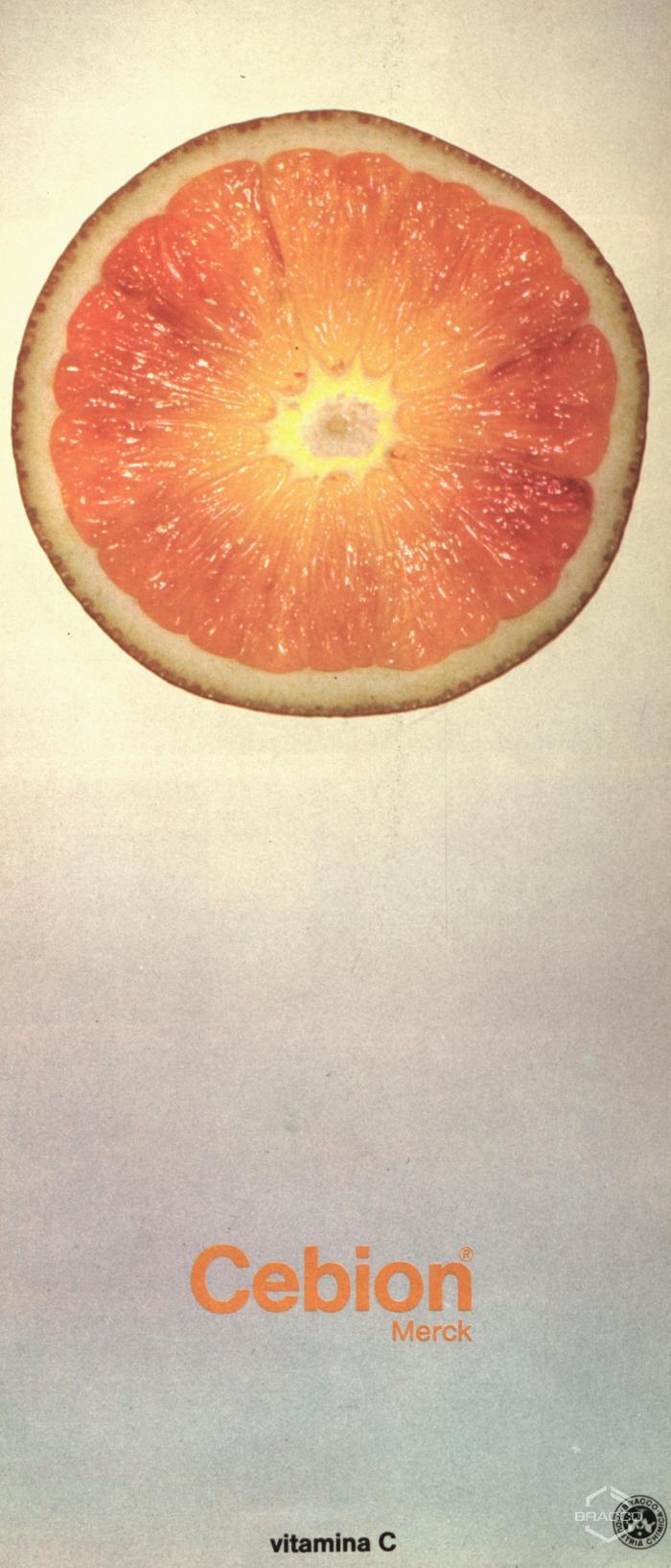 Pubblicità del "Cebion", vitamina C, marzo 1967