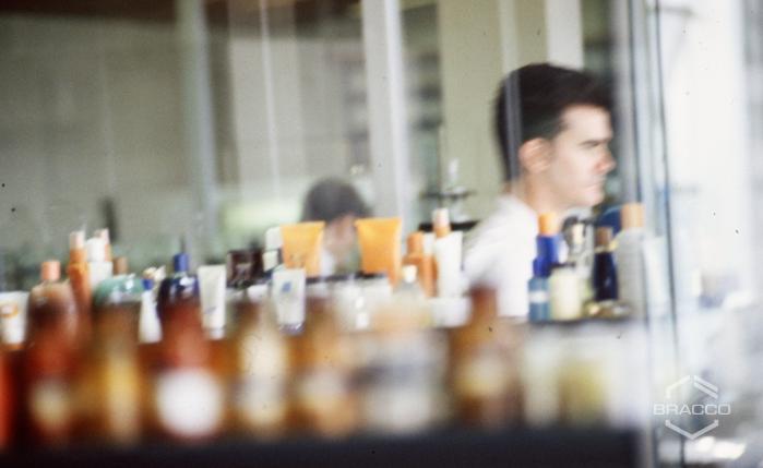Laboratorio di ricerca chimica biologica della Diana de Silva cosmétiques, anni '90