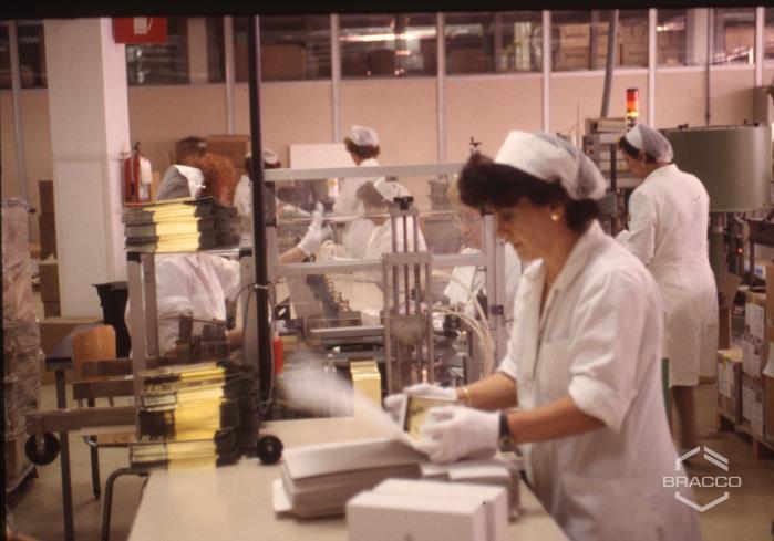 Diana de Silva cosmétiques, reparto di confezionamento, anni '90