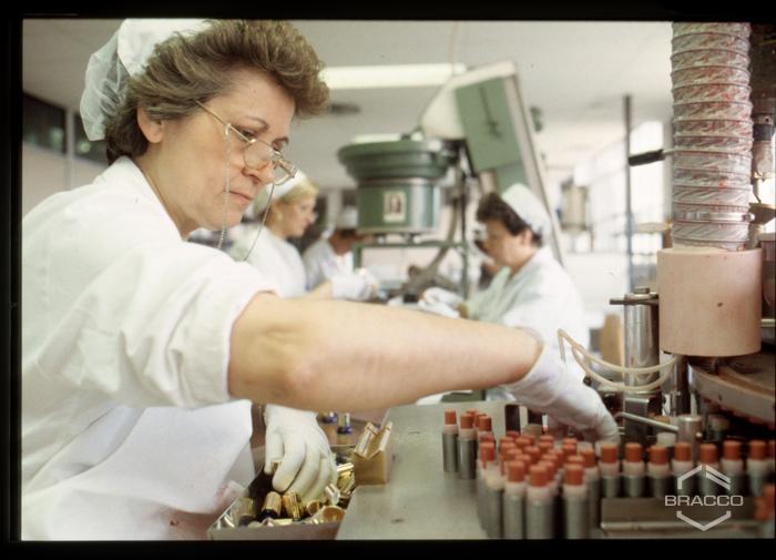 Diana de Silva cosmétiques, reparto produzione rossetti, anni '90