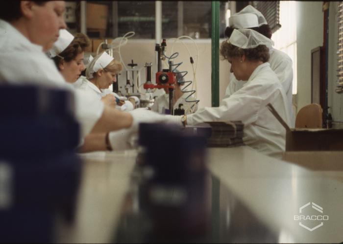 Diana de Silva cosmétiques, reparto di confezionamento, anni '90