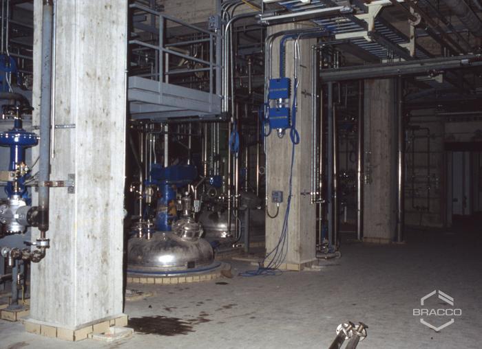 Stabilimento DIBRA, lavori di riqualificazione e bonifica, metà anni '80