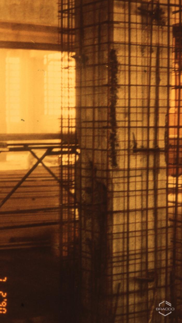 Stabilimento DIBRA, sopralluogo e inizio dei lavori di riqualificazione, metà anni '80