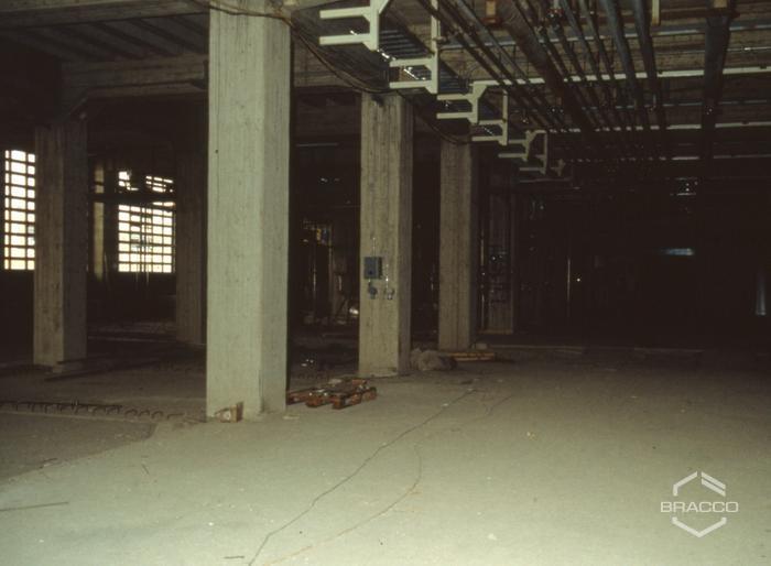 Stabilimento DIBRA, lavori di riqualificazione e bonifica, metà anni '80