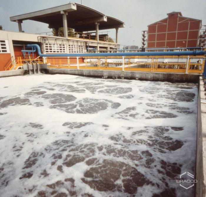 Stabilimento DIBRA, depuratore, fine anni '80