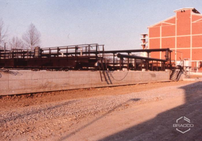 Stabilimento DIBRA, lavori di riqualificazione e bonifica, metà anni '80