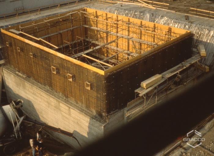 Stabilimento DIBRA, lavori di riqualificazione e bonifica, metà anni '80