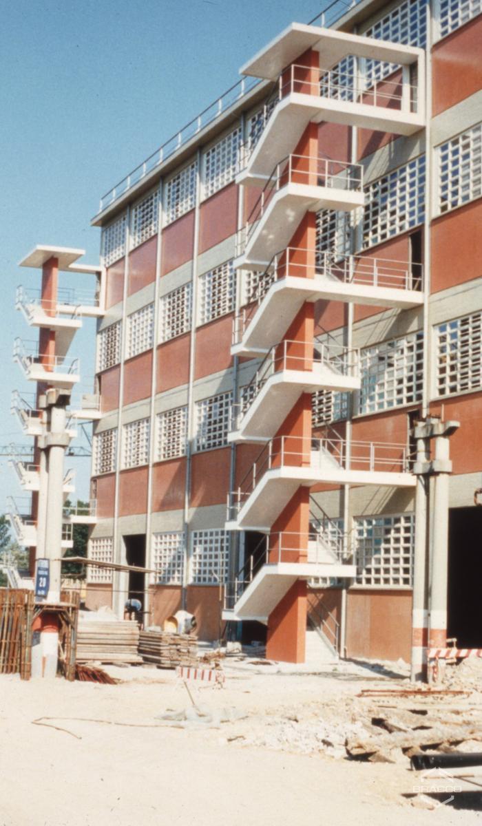 Stabilimento DIBRA, lavori di riqualificazione e bonifica, metà anni '80