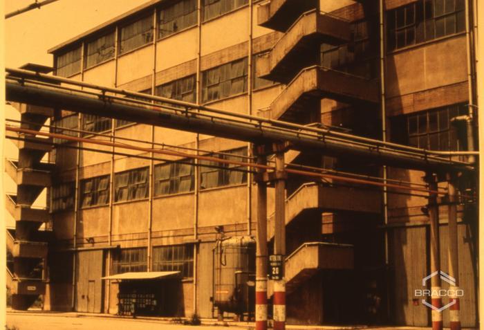 Stabilimento DIBRA, sopralluogo e inizio dei lavori di riqualificazione, metà anni '80