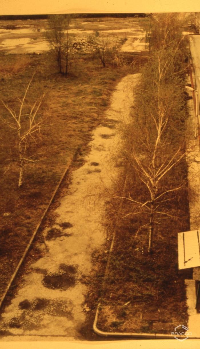 Stabilimento DIBRA, sopralluogo e inizio dei lavori di riqualificazione, metà anni '80