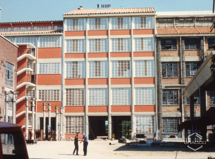 Stabilimento DIBRA, lavori di riqualificazione e bonifica, metà anni '80