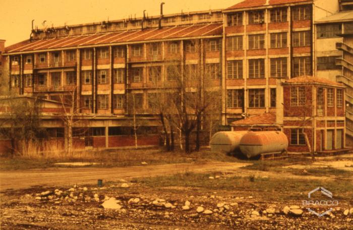 Stabilimento DIBRA, sopralluogo e inizio dei lavori di riqualificazione, metà anni '80