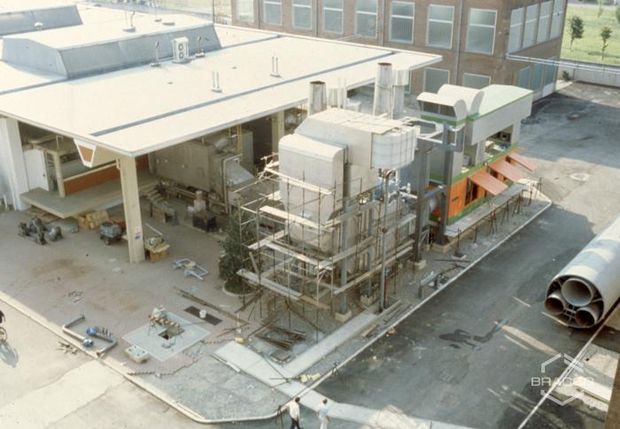 Stabilimento DIBRA, lavori di riqualificazione e bonifica, metà anni '80