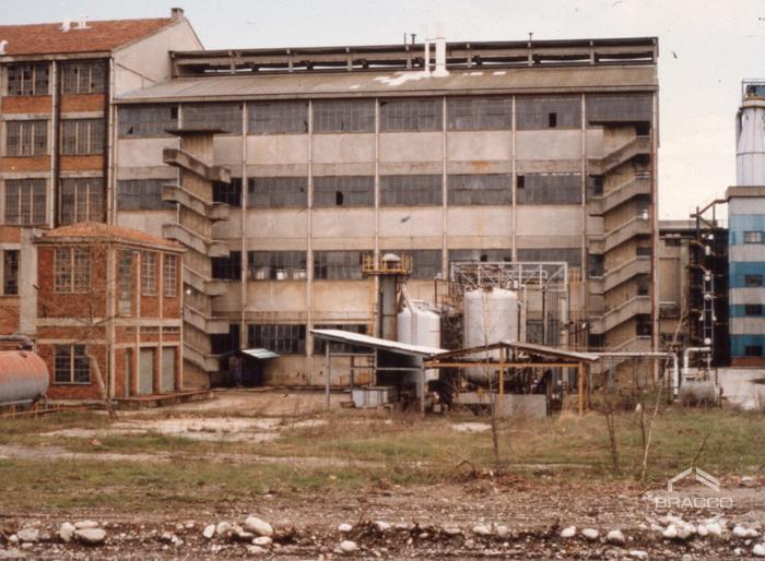 Stabilimento DIBRA, lavori di riqualificazione e bonifica, metà anni '80