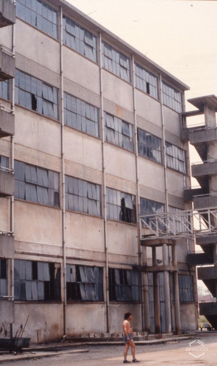 Stabilimento DIBRA, lavori di riqualificazione e bonifica, metà anni '80