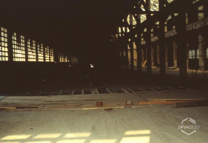 Stabilimento DIBRA, lavori di riqualificazione e bonifica, metà anni '80