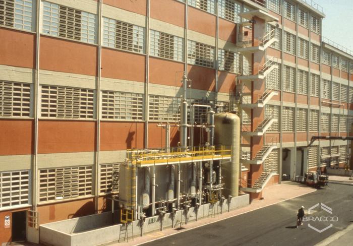 Stabilimento DIBRA, lavori finiti di riqualificazione e costruzione, fine anni '80