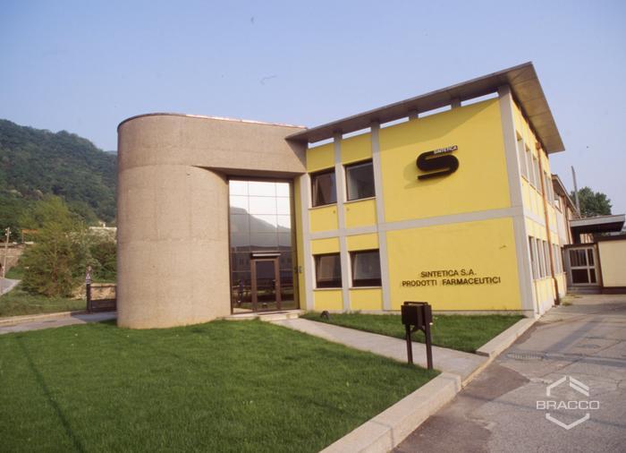 Sintetica SA di Mendrisio, vedute esterne, anni '90