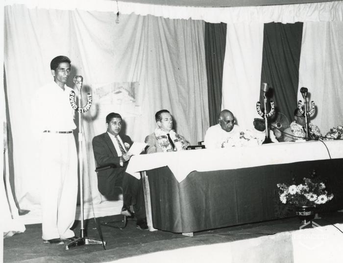 Discorso del Sig. A.S.N Raju, Segretario, Sindacato dei dipendenti dei prodotti biologici, 25 gennaio 1964