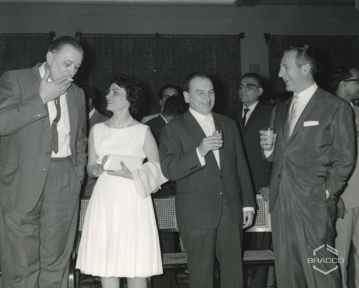 Cena in onore degli ospiti al Taj Mahal Hotel, 28 gennaio 1964