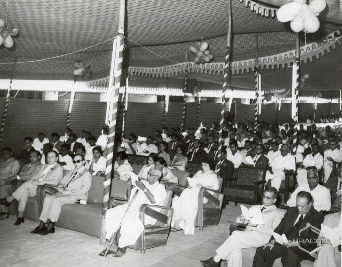 Ospiti ai festeggiamenti delle funzioni serali, 25 gennaio 1964
