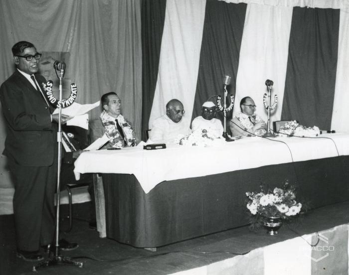 Discorso di benvenuto del Sig. P. Tirumala Rao, Direttore, 25 gennaio 1964