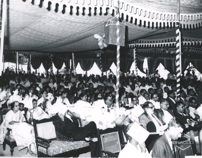 Ospiti ai festeggiamenti delle funzioni serali, 25 gennaio 1964