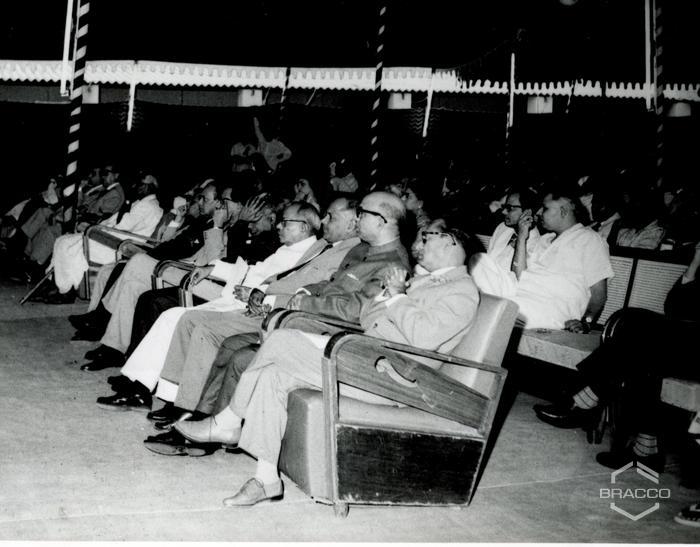 Ospiti ai festeggiamenti delle funzioni serali, 25 gennaio 1964