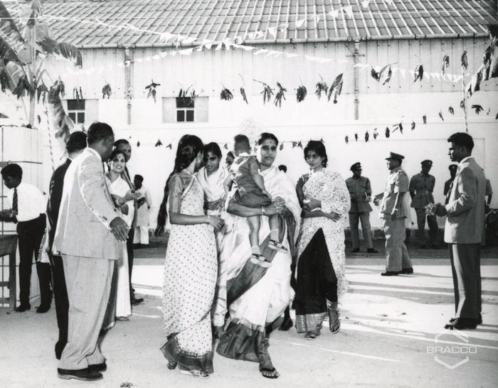 Arrivo di Mr. N. Sanjiva Reddi, Primo Ministro dell'Andhra Pradesh, 25 gennaio 1964